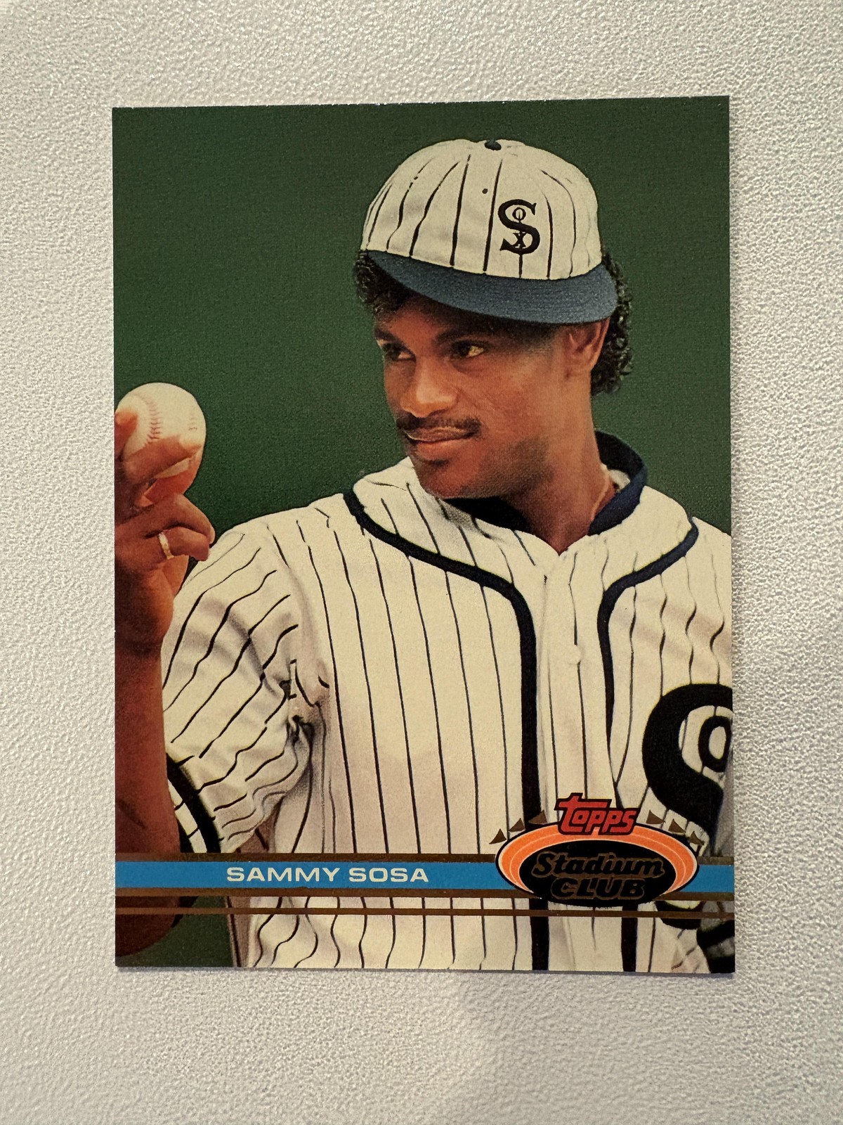 Sammy Sosa 1991 Stadium Club #6 JS1