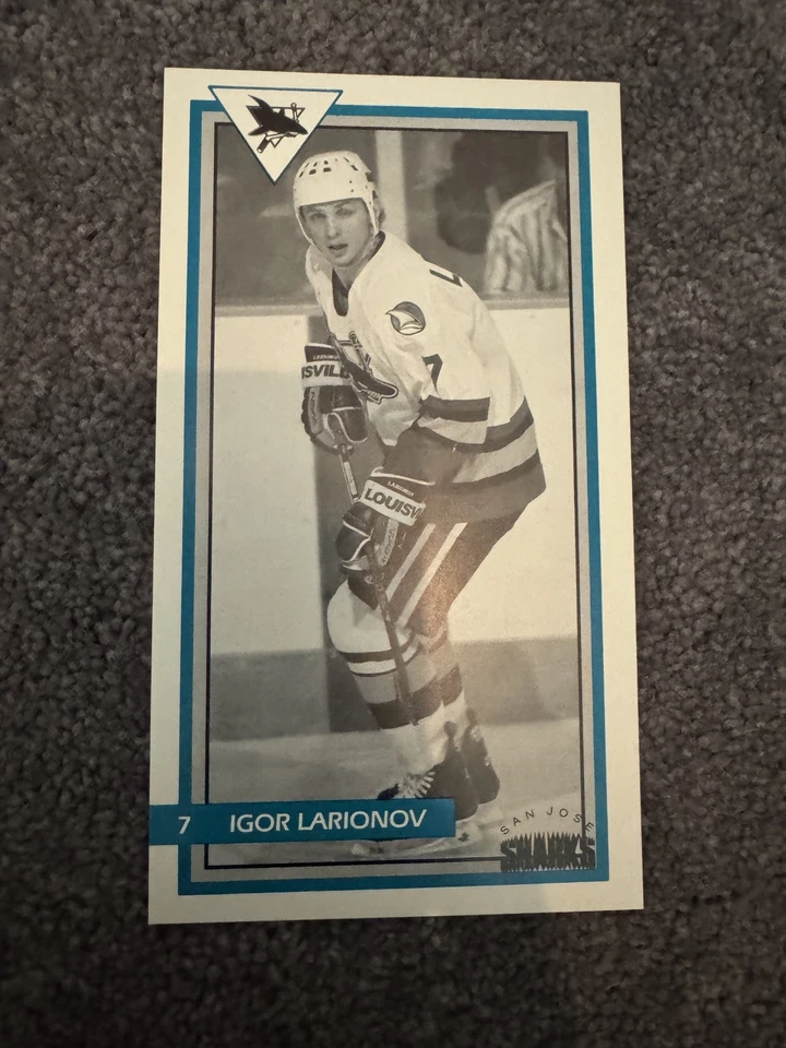 Igor Larionov San Jose Sharks Poster Lot (3 Limited Edition Numbered) All-Star  - Image 4 of 4