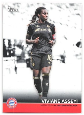Viviane Asseyi 2021-22 Topps FC Bayern München Team Set BCW-VA FC Bayern Munchen