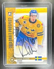 2013 In The Game Draft Prospects Silver Auto Alexander Wennberg