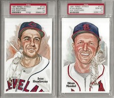 Rare 1981 Perez-Steele Hall of fame Stan Musial postcard PSA 10 Series 4