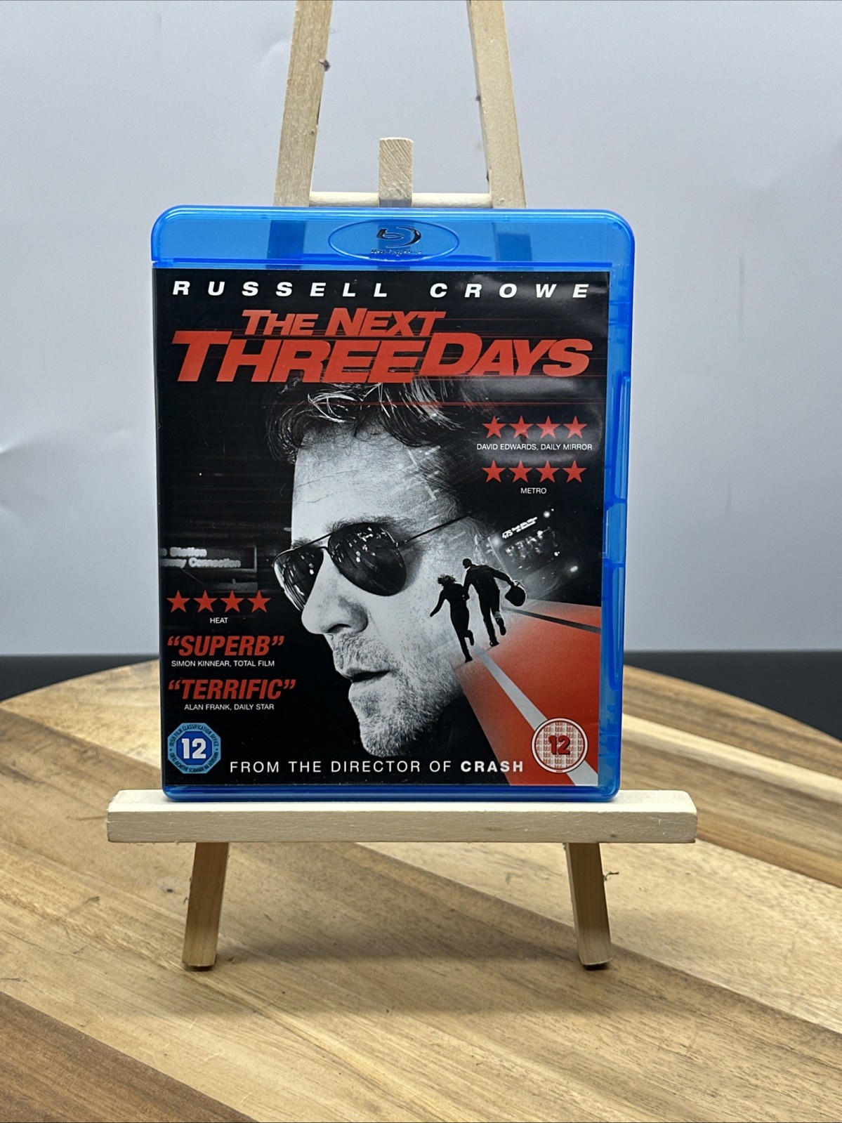The Next Three Days Blu-Ray 2011 Russell Crowe, Liam Neeson Cert 12 Free UK P&P