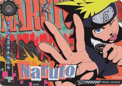 Naruto Diamond UR NRSA03- UR-001L3 Kayou Naruto Jin Chapter Series 3