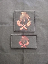 NSWDG DevGru Red Squadron Troop Last Style Tribe Logo Emblem Set