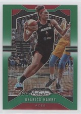 2020 Panini Prizm WNBA Green Prizm Dearica Hamby #54 00zd