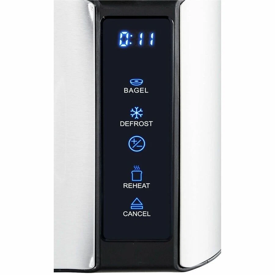 TOSTADORA ELITE ECT5322 ACERO INOXIDABLE 4 RANURAS LARGAS 4 REBANADAS Foto 4 de 4