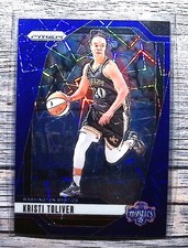 2024 Panini Prizm WNBA #12 Kristi Toliver Blue Velocity Prizms