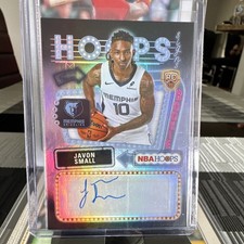 Topps NBA Hoops Javon Small RC Rookies First Signs HFS-JS Auto Grizzlies