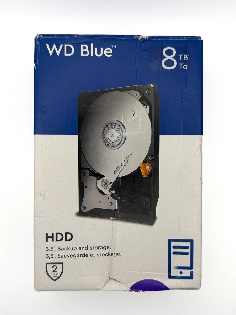 25+ Western Digital Internal Hard Disk Drives 8 TB Storage