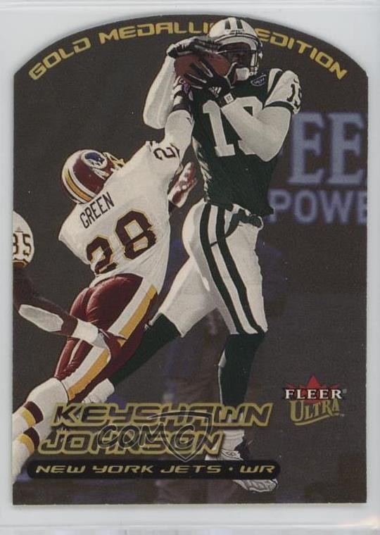 2000 Fleer Ultra Gold Medallion Keyshawn Johnson #70G 6ks