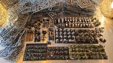 Warhammer Fantasy Orcs and Goblins Army HUGE COLLECTION + MOUNTAIN OF SPRUES