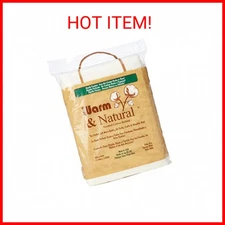 The Warm Company Warm & Natural Pre-Cut Baby Size 45" x 60" Cotton Batting - Pre