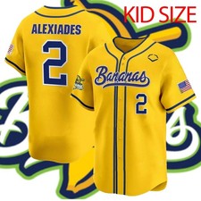New Savannah Bananas 2 Gift For Fans Children Baseball Jersey SS2654
