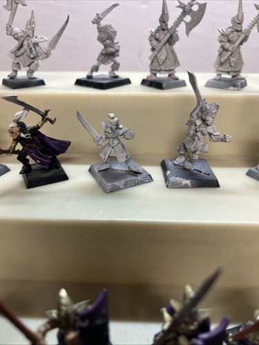 Vtg Citadel Warhammer Dark Elves Knights Archers Fantasy Metal Plastic Lot W17 - Picture 13 of 17