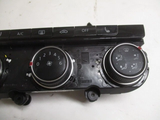Volkswagen Golf GTI 2015 Golf climatizador manual control de calefacción de aire acondicionado OEM LKQ Foto 3 de 4