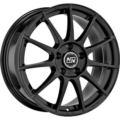 Jante En Alliage Pour Volkswagen ID3 8,5J19" 5X112 50 73 MSW MSW 85 GLOSS BLACK - Photo 1/2
