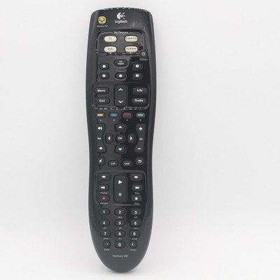 Logitech Harmony 300 4-Device Universal Remote Control EUC Tested