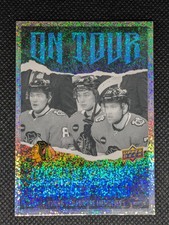 CONNOR BEDARD / TAYLOR HALL 2024-25 Upper Deck On Tour Speckle #OT-30 Blackhawks