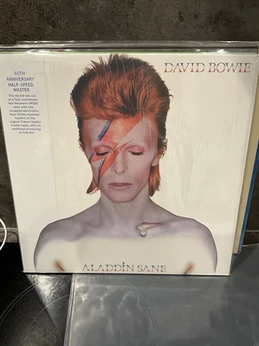 David Bowie Aladdin Sane Vinyl LP 50th Anniversary Half-Speed Master 2023 Sealed
