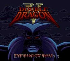 Double Dragon V 5 - SNES Super Nintendo Game