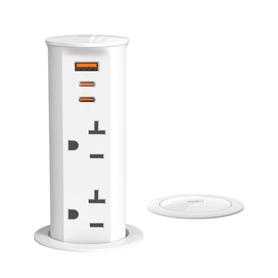 20 Amp 2 Inch Pop up Outlet for Countertop with PD20W USB Ports,Pop up Socket wi