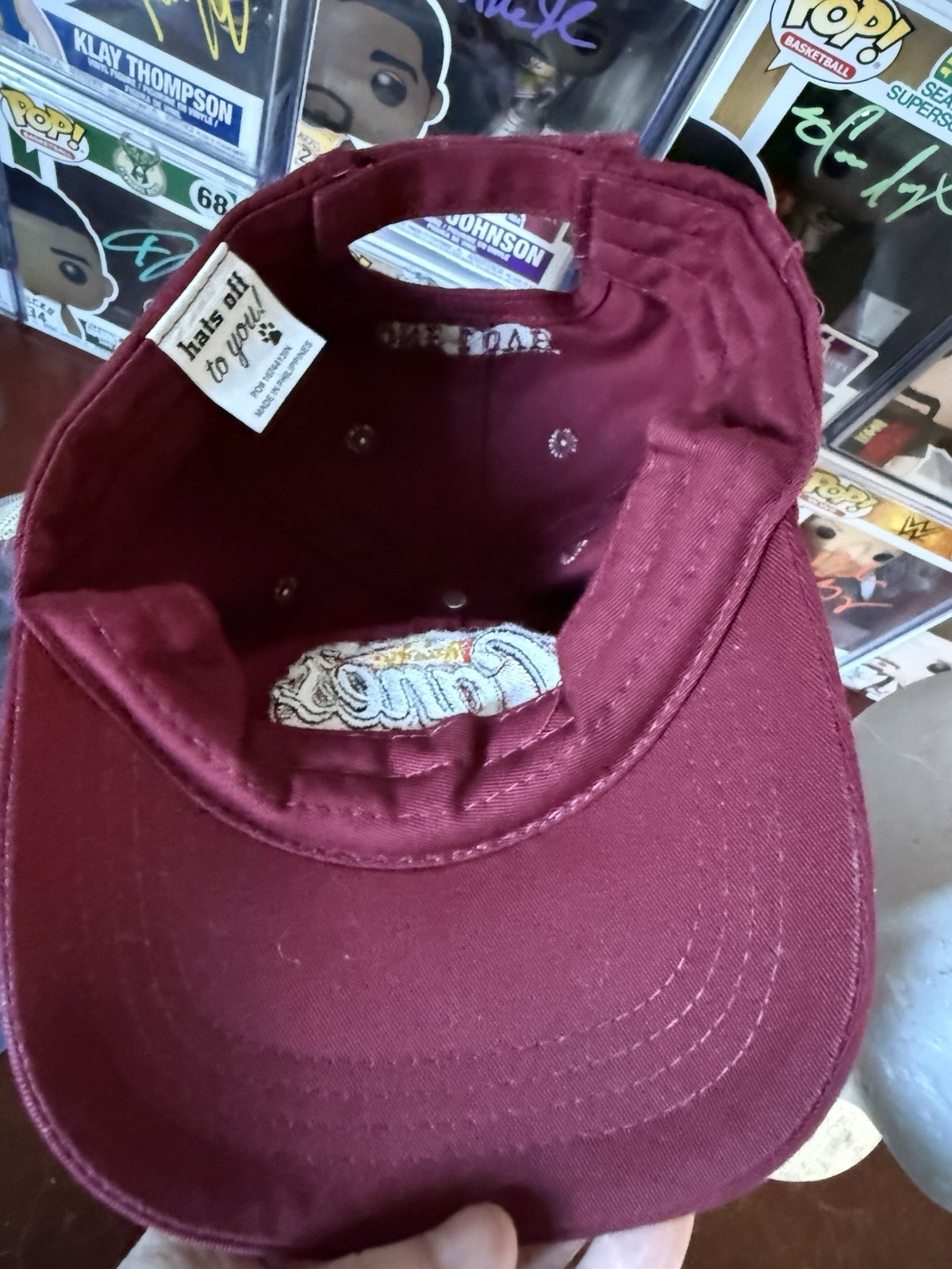 Raising Canes One Love Hat / Cap - Burgundy Red 
