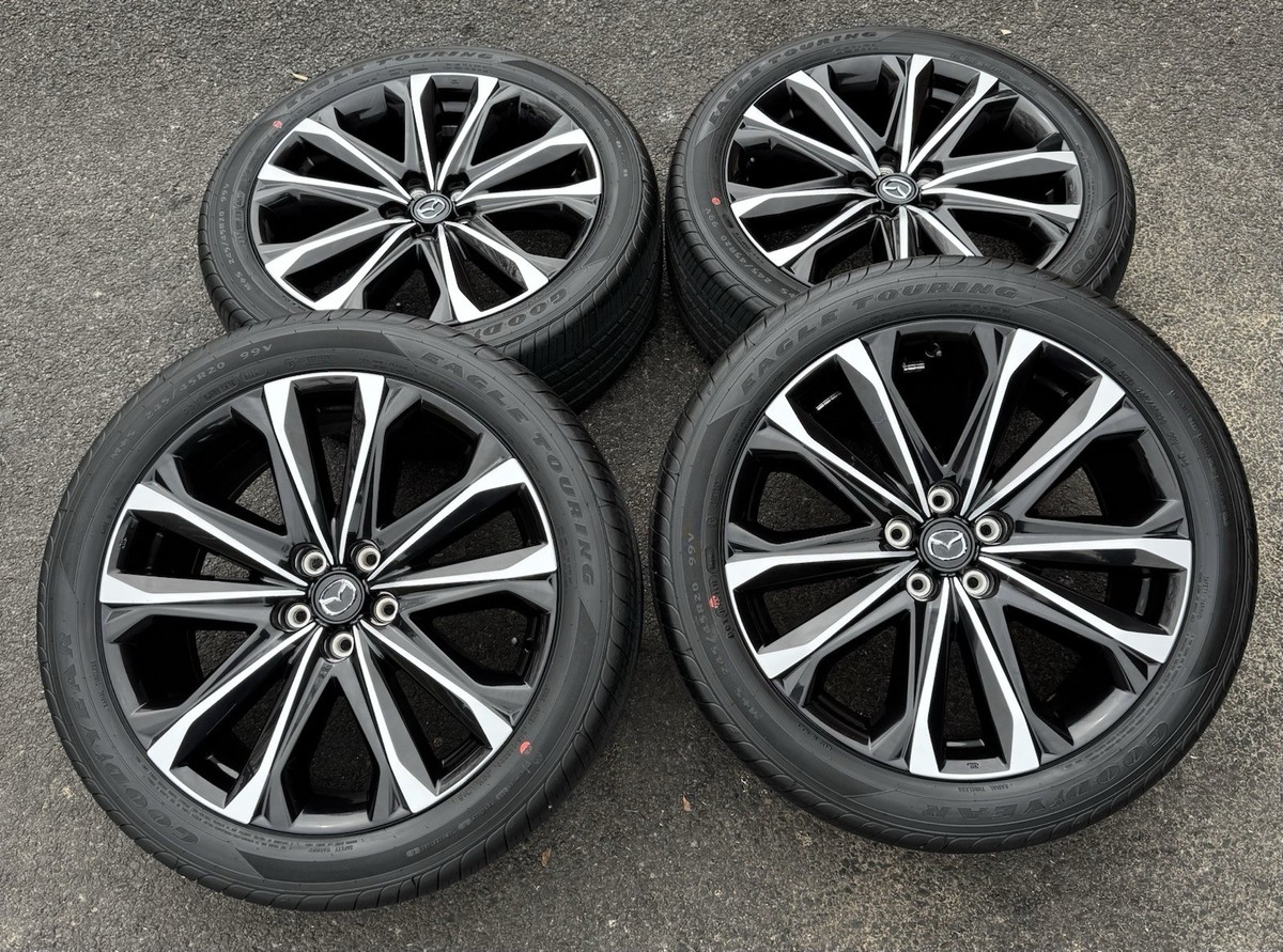 2025 MAZDA CX50 Premium Plus Wheels Rims Tires OEM 20” Black Cx-50