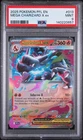 Mega Charizard X EX 013/094 PSA 9 Pfl En-phantasmal Flames Pokemon