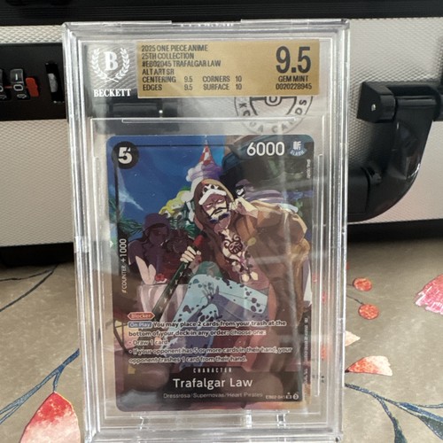 Trafalgar Law (Alternate Art) graded BGS 9.5 for sale on eBay