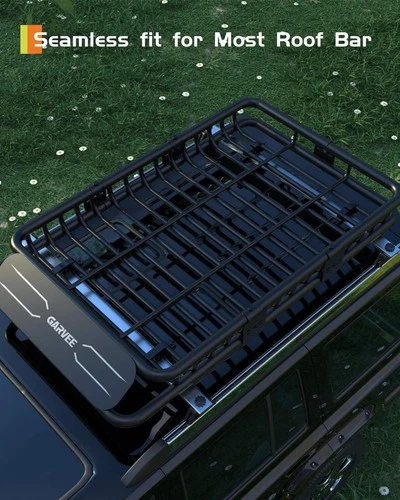 🔥GRAVEE Roof Rack Cargo Basket 5 Sizes Rooftop Carrier for Car SUV Luggage Hold