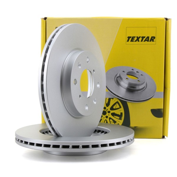 Textar Bremsscheiben Satz Ø 252Mm FüR Opel Agila B Suzuki Splash Swift Iii Vorne-image