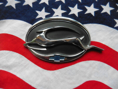 US CHEVROLET CHEVY IMPALA GM EMBLEM BADGE HECK AUTO CAR PKW DEKO LOGO TYPE USA  