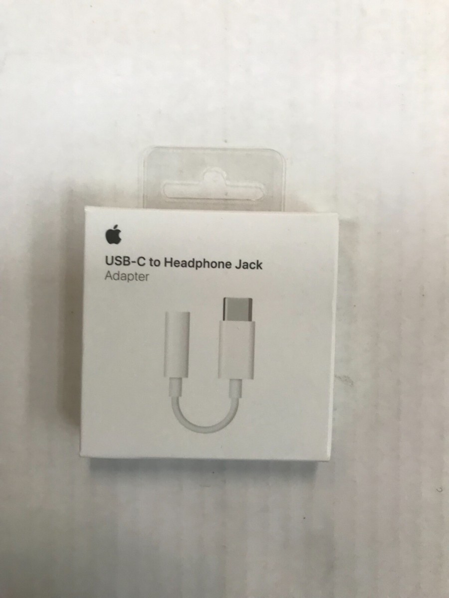 Apple MU7E2AM/A USB-C to 3.5 mm Headphone Jack Adapter for