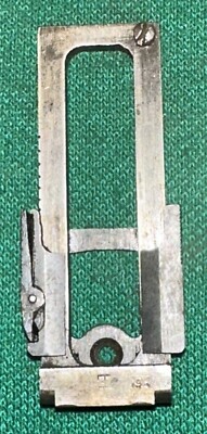USED GENUINE ORIGINAL M1917 ENFIELD RIFLE REAR SIGHT MARKED E FOR EDDYSTONE part