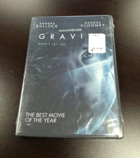 Gravity (DVD, 2013) Sandra Bullock, George Clooney, Brand New Sealed Fast Ship
