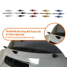 Motorcycle Windshield Spike Bolts Kit For Harley Electra Glide Street Glide