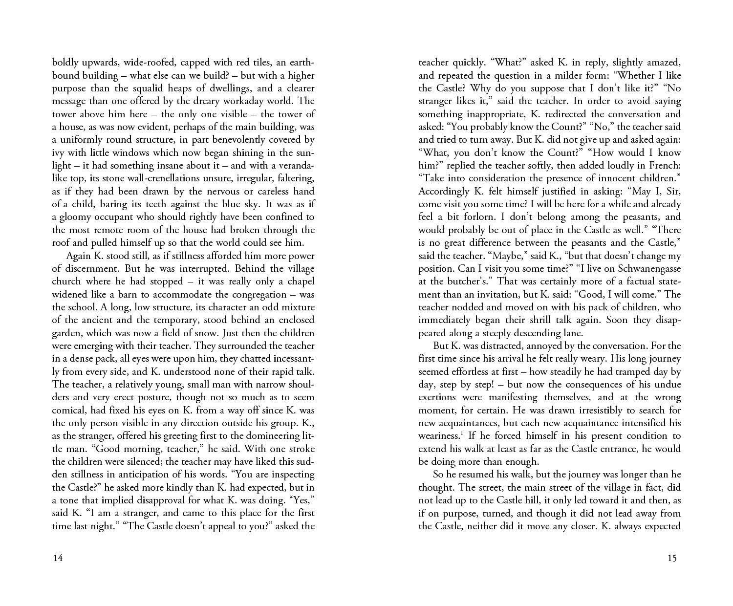Thumbnail - The Castle | Franz Kafka | Taschenbuch | Englisch | 2023 | Vitalis