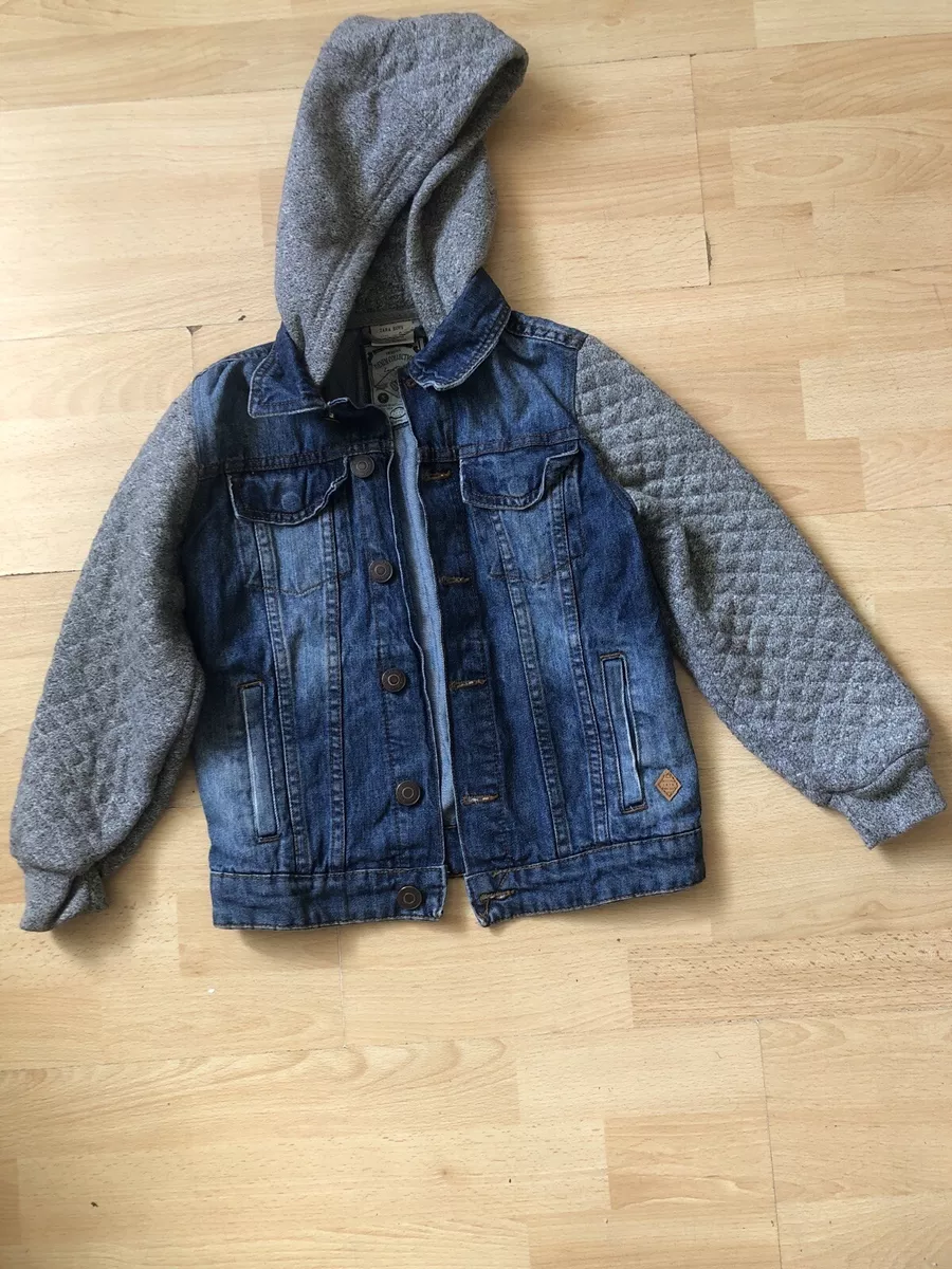 Veste gar on Zara Jean taille 8 ans