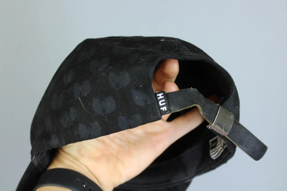 Sombrero Huf Edición Limitada Wu-Tang Dorado Ala H Ajustable Correa Gorra EE. UU.! Raro Foto 3 de 4