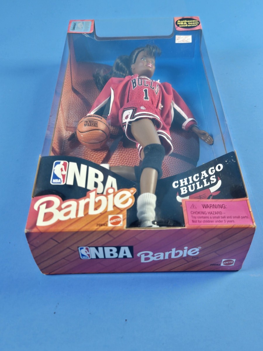 ひなさん　BARBIE NBA CHICAGO BULLS 1998 NBA Chicago Bulls Barbie [Toy] - Walmart.com