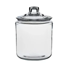 1-Gallon Hocking Heritage Hill Clear Glass Jars Airtight glass Candle Storing