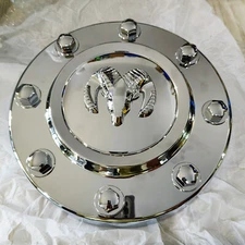 FRONT CHROME CENTER HUB CAP OEM 68081010AB Fits For 11-18 Dodge Ram 3500 DUALLY