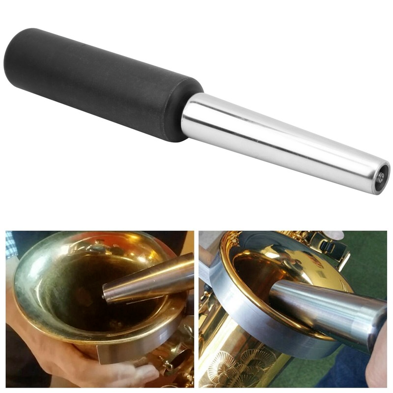 Saxophone Trombone Repairing Roller Woodwind Single Hand Dent Removal Tool Black