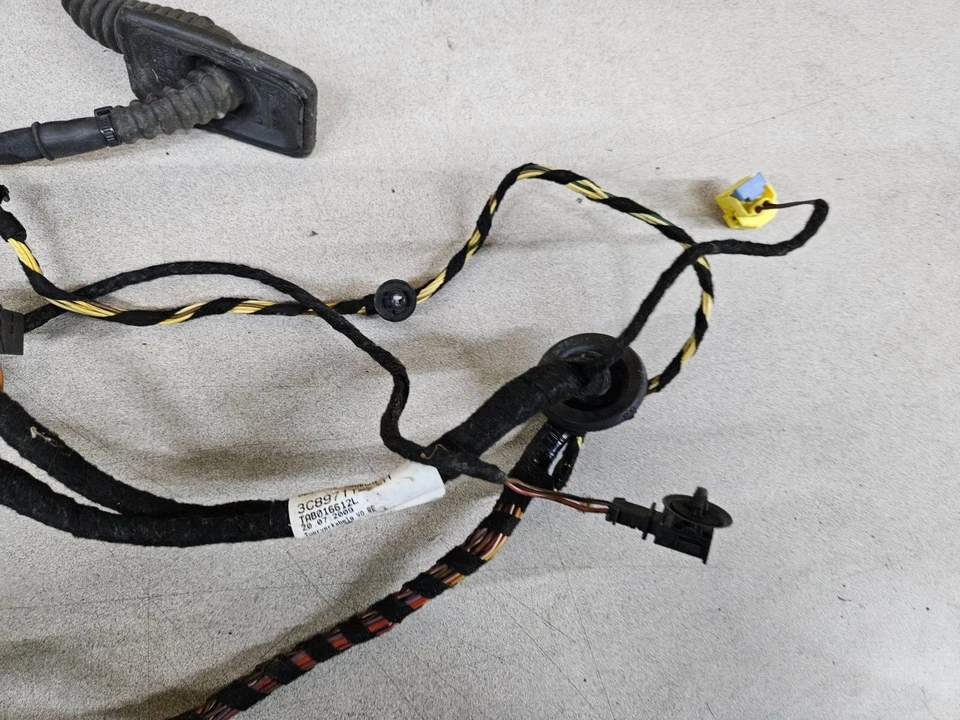VOLKSWAGEN CC 2013-2017 arnés de cableado de puerta del lado del pasajero delantero derecho OEM Foto 3 de 4