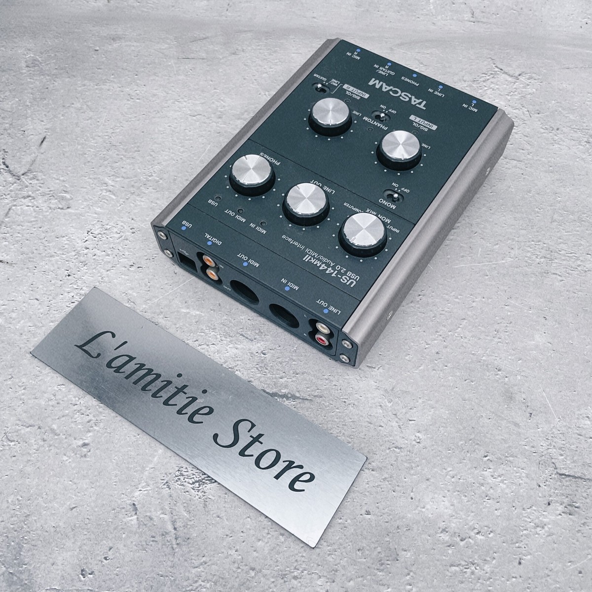 Tascam US-144MKII US144MKII MK2 Analog USB 2.0 Audio/MIDI