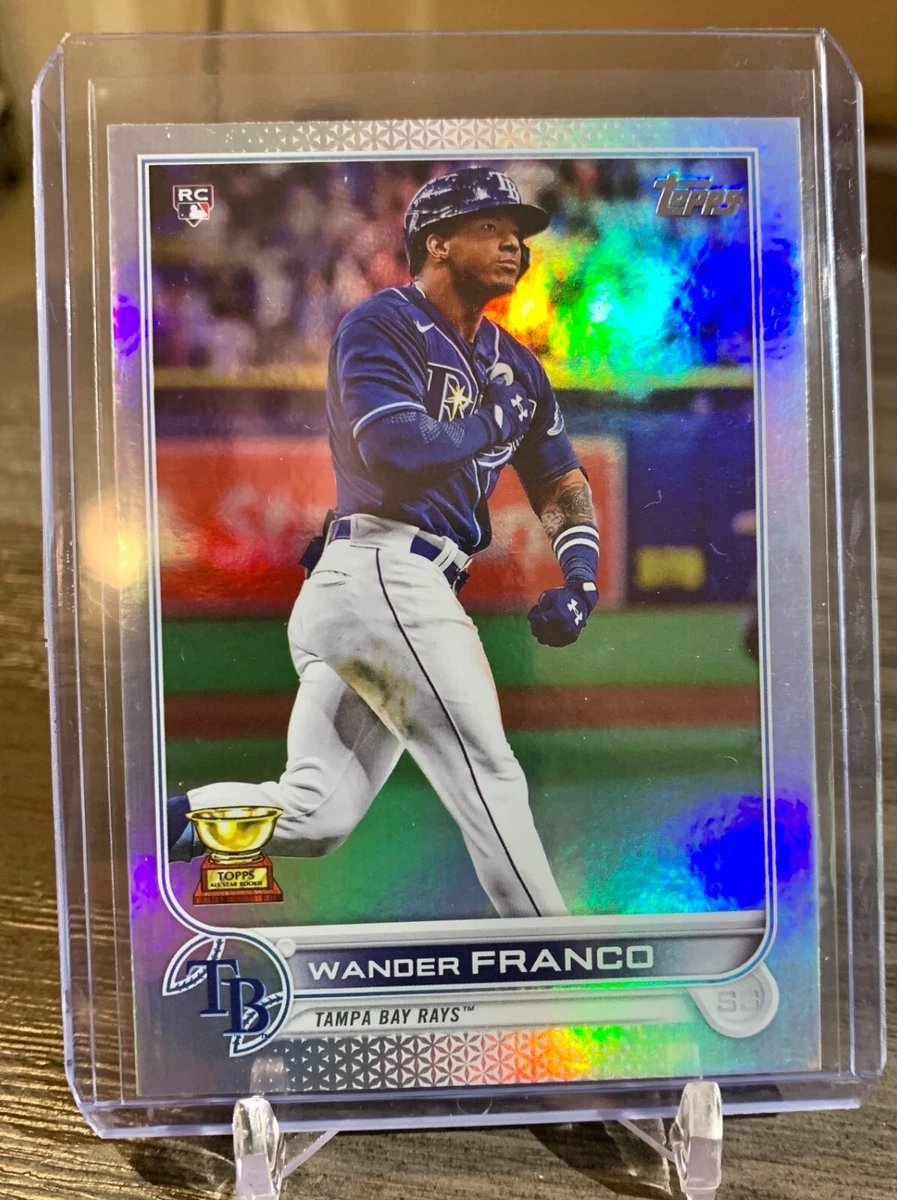 2022 Topps Series 1 Wander Franco Rainbow Foil RC Tampa Bay Rays