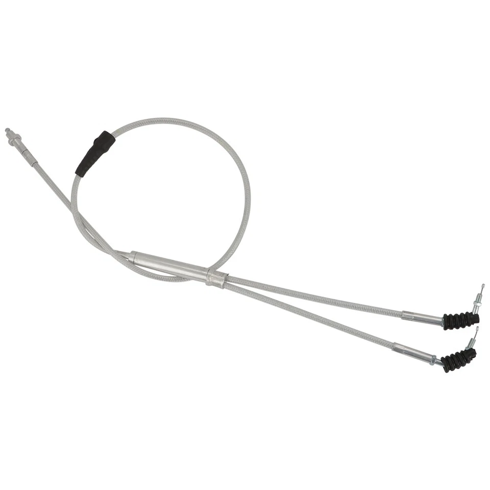 For Yamaha Banshee 350 Mikuni Keihin PWK Carbs 28-39mm Dual Thumb Throttle Cable - Image 4 of 4