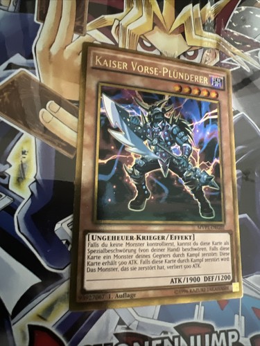 Kaiser Vorse-Plünderer (V.2) MVP1-DEG02 Gold Rare Neu 1st - Bild 2 von 4