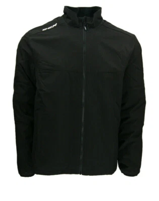 CCM Hockey Mid-Weight Rink Suit Jacket Black Size Senior/Adult-J5318