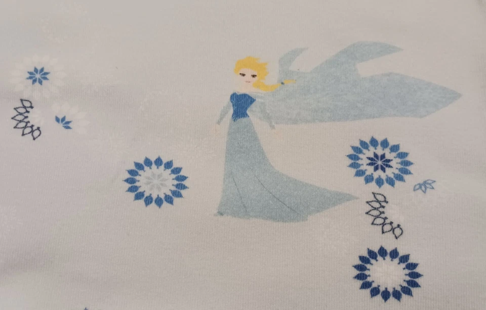 Juego de pijama Hanna Andersson niñas Disney Elsa azul claro 140 cm EE. UU. talla 10 ❄ Foto 3 de 3